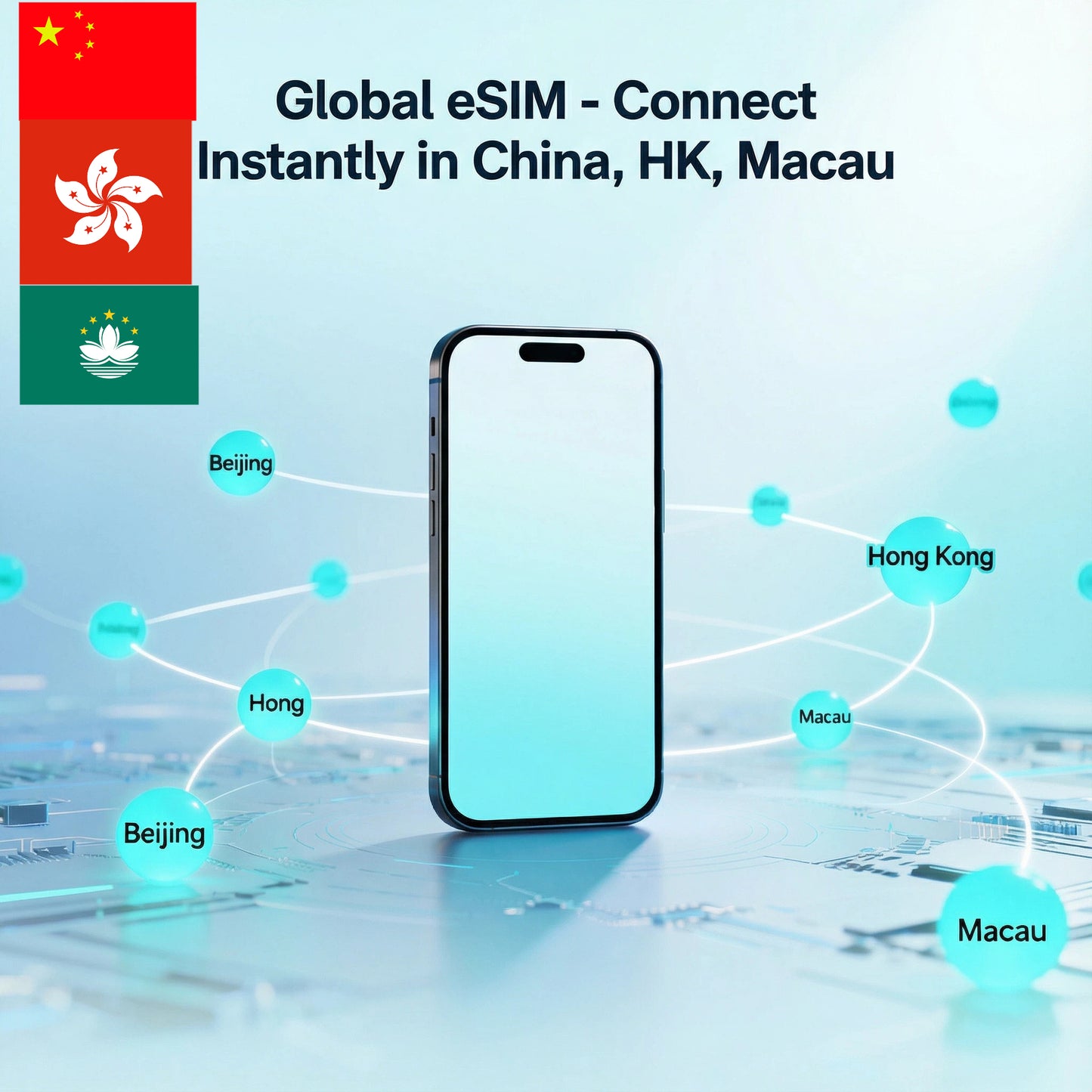 China mainland & HK & Macao 10GB 30Days